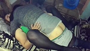 la puta de mi novia quiere misionero y grabamos todo.