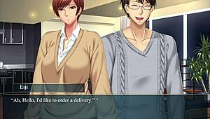 In Kanojo no Okaa-san Episode 9, he makes her cum through intense gameplay.