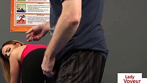 I’m a busty British voyeur, stopped yoga to guide ya... oops, meant you!