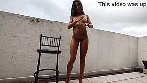 Caseirão Camera Couldn't Handle Model Squirting in Public POV Striptease. So Wet and Wild!