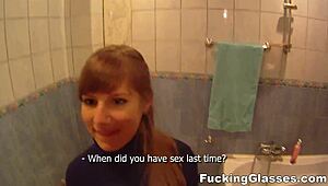 Alice, the Wannabe Model, Tell Me How You Got Fucked with Those Glasses On