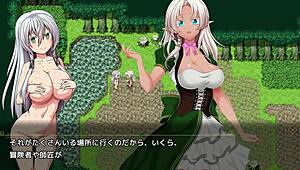 This witch's sex scene is epic in the RPG! 🔥