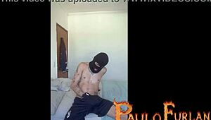 a twink has a solo session and cums hard