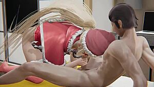 Half-Sister's New Year Gift in Wild 3D Hentai Uncensored