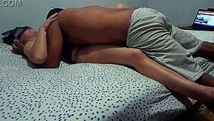 Hot Married Brazilian Sucks Black Guy's Big Dick Boldly