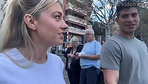 Получих твърд секс с гид от Барселона