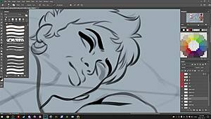 darkcookie playing summertime saga, getting erotic in the game