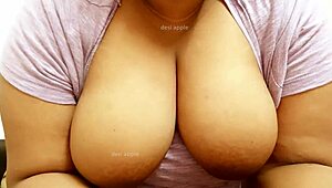 damn, i'm obsessed with this asian milf's sexy big boobs!