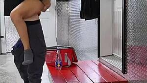 Fuck me standing so deep, I can’t help but scream out loud