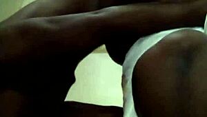 Chocolate Bbws Get Backshots In Casual Fun