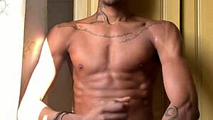 pica preta gozada na punheta com oberon dotado