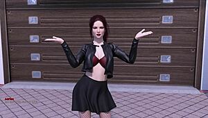 football star tackles action in 3d cartoon pov