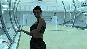 football star tackles action in 3d cartoon pov