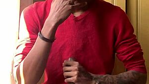 pica preta gozada na punheta com oberon dotado