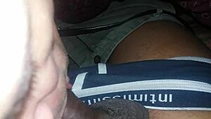 I give a deepthroat blowjob to this fantastic Lankan black cock, tasting every bit.