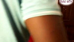 My african helper at the office helps with my hard cock