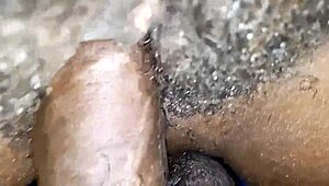 WOW! Mature Ebony Girl Next Door Gets Tight Pussy Drilled in Dorm!