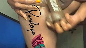 Play Time with Penelope Squirts Masturbating to Orgasm!