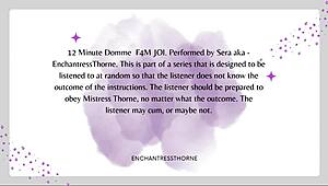 f4m femdom joi-denial