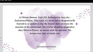 f4m femdom joi-denial