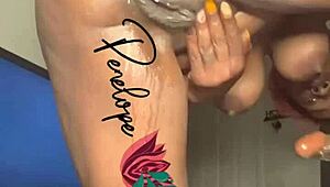 Play Time with Penelope Squirts Masturbating to Orgasm!