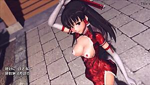 Reim Touhou in Hentai Action!