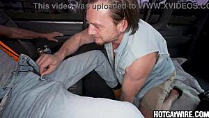 Damn! Construction Worker Tricked Into Sucking A Man’s Cock