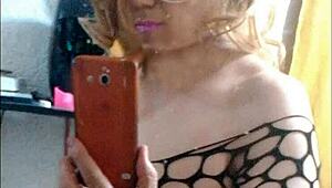 super sexy hermosa escort shemale latina enseña cuerpazo infarto