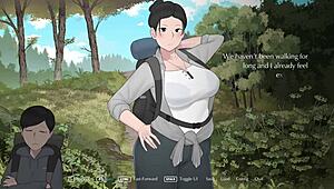 Kampovanje sa velikim sisama maminom za vrelu akciju igre