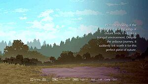 Camping with Big Tits Mom for Steamy Game Action