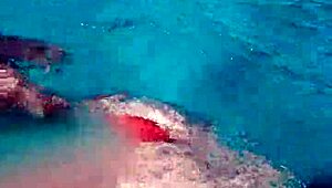 teen couples get wild with public creampie on yacht