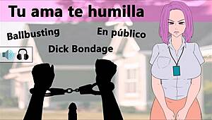 Rol JOI CBT: Tu ama te humilla en fiesta, escucha este audio español