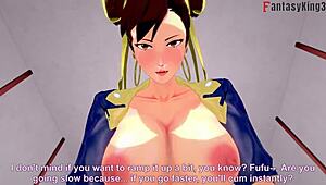 Chun-Li Fortnite Fucking Hard in 3D Street Fighter Fantasy