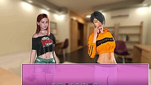 Summer in the City 03 - Cute Anime Babe's Hot Steamy Shower Scene