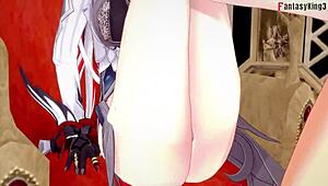 arlecchino in genshin impact pov fantasy