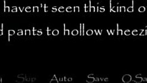 Feeling the thrill as I thrust into the monster's eager mouth