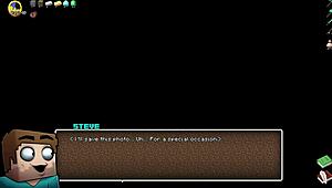 Some hot underwear hornycraft in big tits cosplay parody