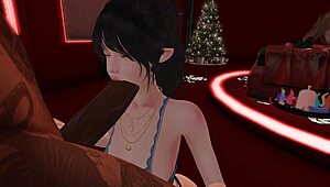 Cute Anime Girl in Hentai Game