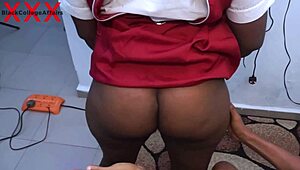 Big sexy ass babe got her wet pussy drilled hard