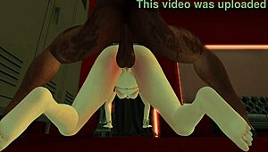 Cute Anime Girl in Hentai Game