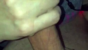 Slo-Mo Blowjob & Cumshot Explosion from Fat Cock!