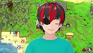 Some hot underwear hornycraft in big tits cosplay parody