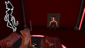 Cute Anime Girl in Hentai Game