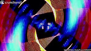 chica chats in miku cosplay