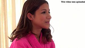 Ami, Exotic Spanish-Japanese Beauty, Stars in Erotic Documentary Scene