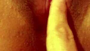 Teen touches her pussy to orgasm nicely