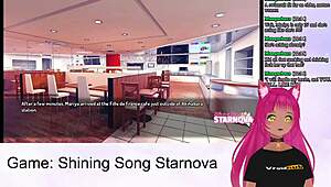 Vtuber lewdneko gioca shining song starnova route mariya parte 1 con vibes hot.