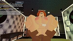 This Robloxian redhead slutty snowbunny knows how to please her daddy in part 2.