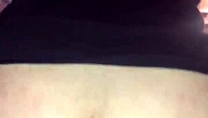 Latina rides boyfriend's monster cock wet.