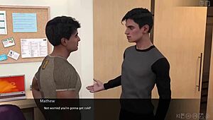 peter's first gay cum in summer vacation